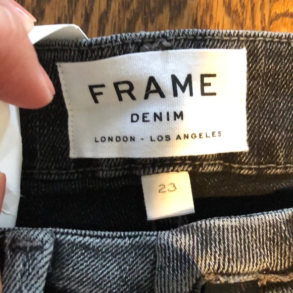 Frame denim mid rise le crop mini boot - Picture 4 of 10